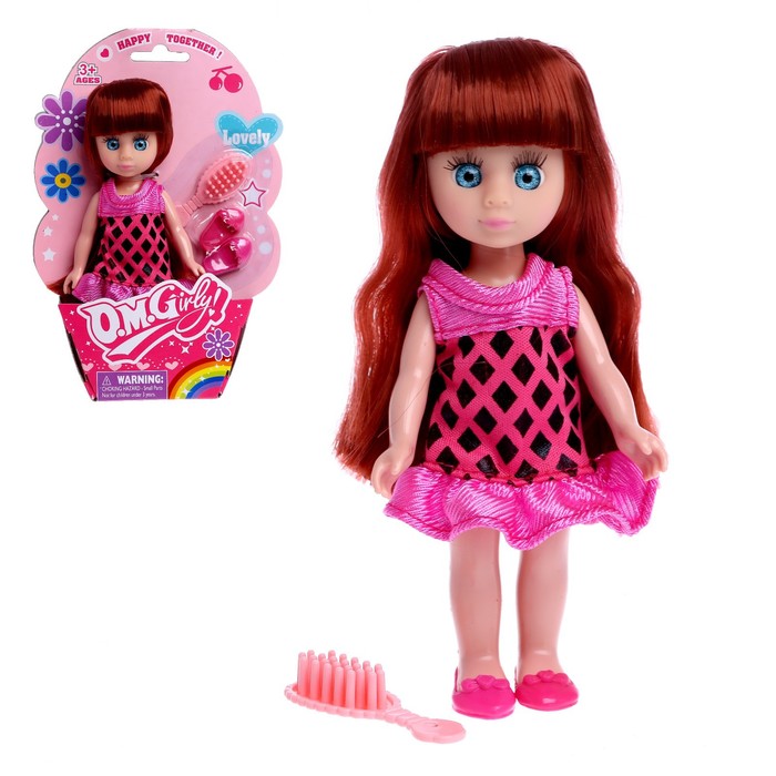 Кукла малышка «Катя» в платье, с обувью и аксессуаром, МИКС
Кукла малышка «Катя» в платье, с обувью и аксессуаром, МИКС