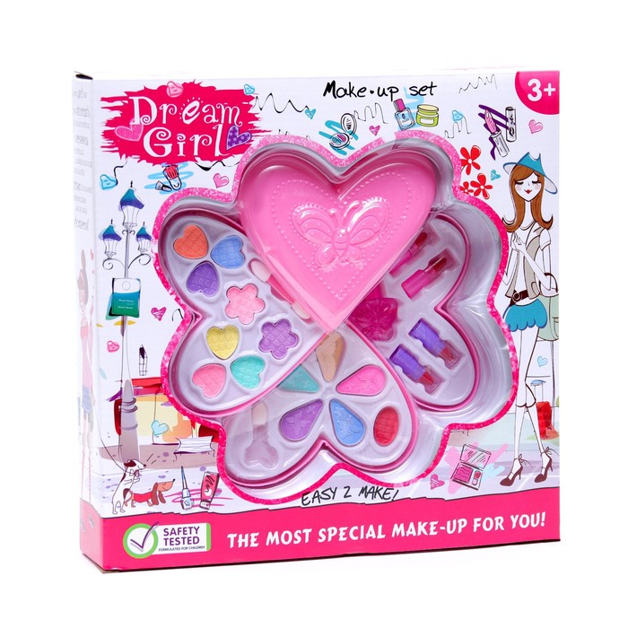 фото Набор косметики для девочки «сердечко» школа талантов