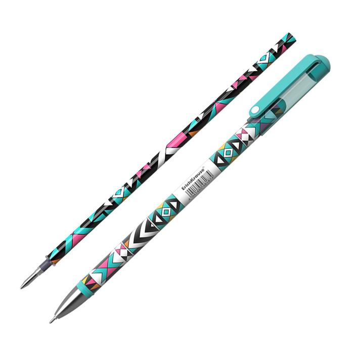Набор ручек гелевых ErichKrause ColorTouch Ornament, синяя, 0.5 мм + 1 сменный стержень
Набор ручек гелевых ErichKrause ColorTouch Ornament, синяя, 0.5 мм + 1 сменный стержень