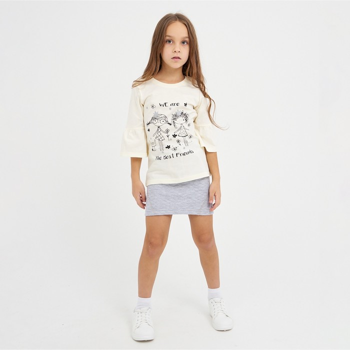 Юбка для девочки, цвет серый, рост 110 см
Юбка для девочки, цвет серый, рост 110 см