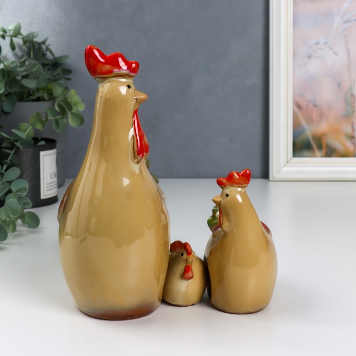Сувенир керамика "Курочки - от мала до велика" набор 3 шт 19х7х15 см
Сувенир керамика "Курочки - от мала до велика" набор 3 шт 19х7х15 см
