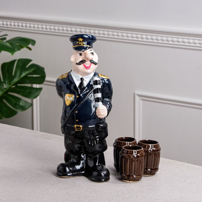 Набор для напитков "ГАИ", 4 предмета, новый, 0.9/0.1 л
Набор для напитков "ГАИ", 4 предмета, новый, 0.9/0.1 л