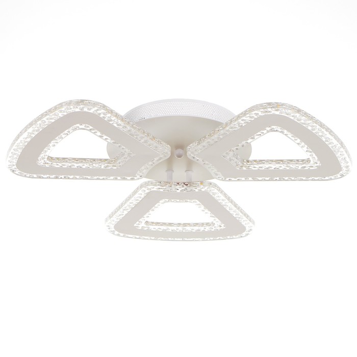 Люстра с ПДУ 1096/3WT LED 126Вт диммер белый 50х50х8 см
Люстра с ПДУ 1096/3WT LED 126Вт диммер белый 50х50х8 см