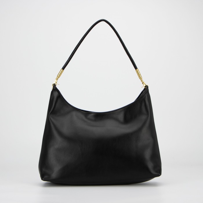 Сумка-хобо, отдел на молнии, цвет чёрный
Сумка-хобо, отдел на молнии, цвет чёрный