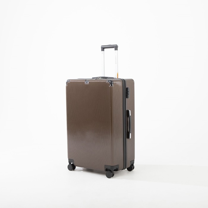 Чемодан большой 28", отдел на молнии, кодовый замок, 4 колеса, цвет коричневый
Чемодан большой 28", отдел на молнии, кодовый замок, 4 колеса, цвет коричневый
