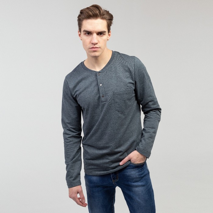 Лонгслив мужской, цвет антрацит, размер 52
Лонгслив мужской, цвет антрацит, размер 52