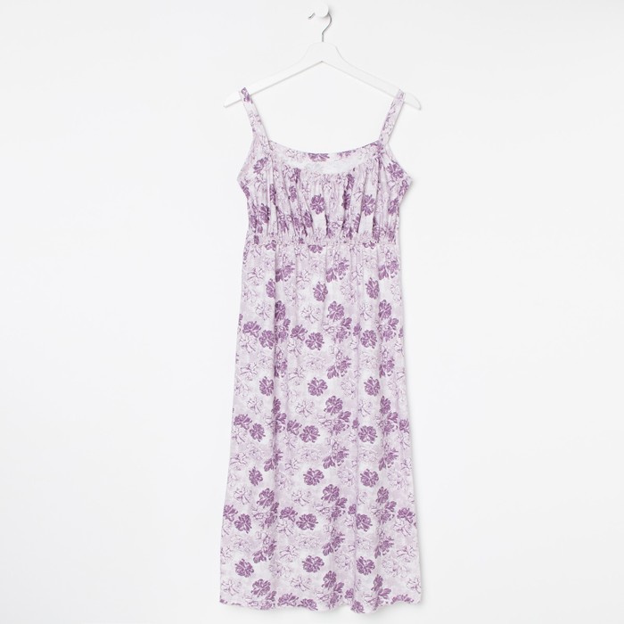 Ночная сорочка женская, принт цветы, размер 54
Ночная сорочка женская, принт цветы, размер 54