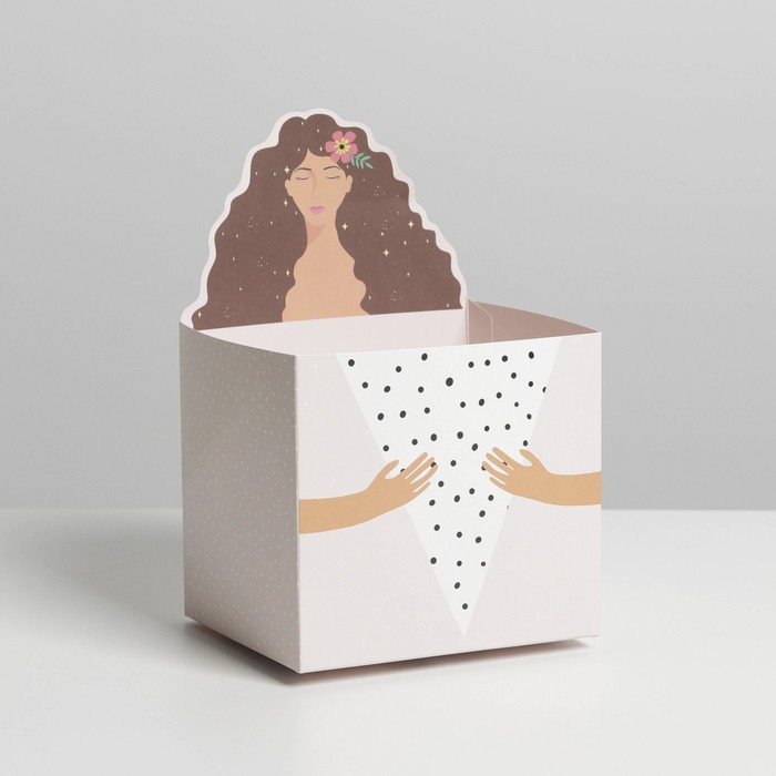 Коробки для мини букетов «GIRL», 12 × 20 × 10 см
Коробки для мини букетов «GIRL», 12 × 20 × 10 см