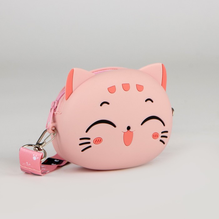 Сумка детская на молнии, цвет розовый
Сумка детская на молнии, цвет розовый