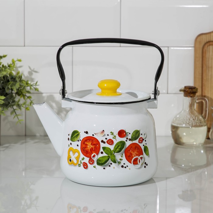 Чайник с кнопкой «Каприче», 2,3 л, цвет белый
Чайник с кнопкой «Каприче», 2,3 л, цвет белый