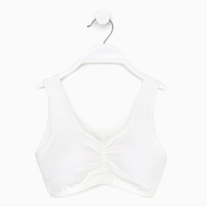 Топ для девочки, цвет кремовый, рост 146-158 см
Топ для девочки, цвет кремовый, рост 146-158 см