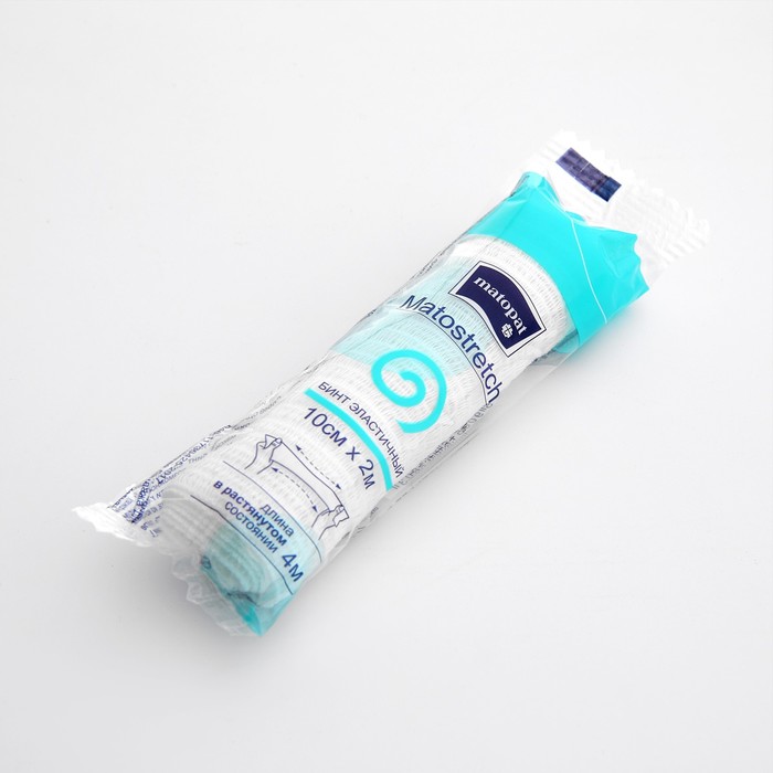 Бинт эластичный Matostretch без застежки 10см*2м
Бинт эластичный Matostretch без застежки 10см*2м