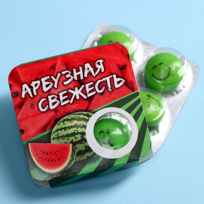 Жевательная резинка "Арбузная свежесть" арбуз, 14г.
Жевательная резинка "Арбузная свежесть" арбуз, 14г.