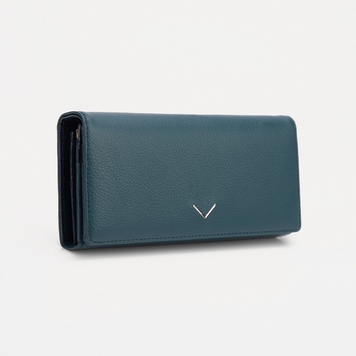 Кошелёк на магнитах, цвет синий 
Кошелёк на магнитах, цвет синий