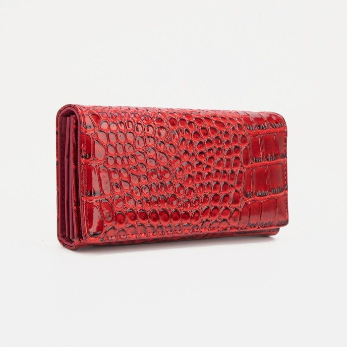 Кошелёк на кнопке, цвет красный
Кошелёк на кнопке, цвет красный