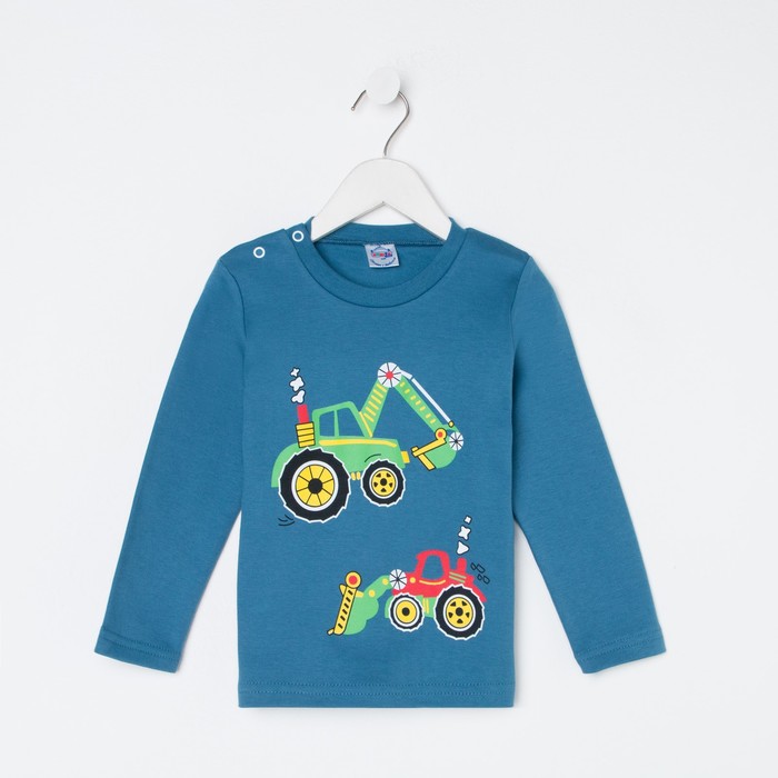 Лонгслив для мальчика, цвет джинс, рост 86 см
Лонгслив для мальчика, цвет джинс, рост 86 см