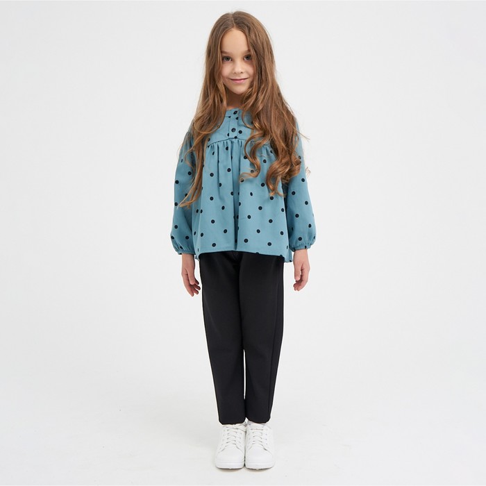 Лонгслив для девочки, цвет изумрудный, рост 116 см
Лонгслив для девочки, цвет изумрудный, рост 116 см