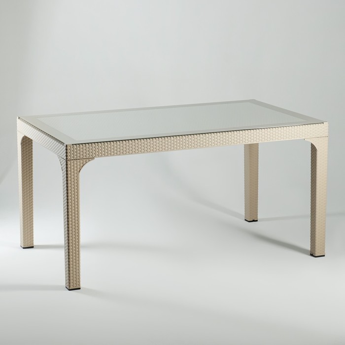 Стол садовый 150*90см, цвет бежевый
Стол садовый 150*90см, цвет бежевый