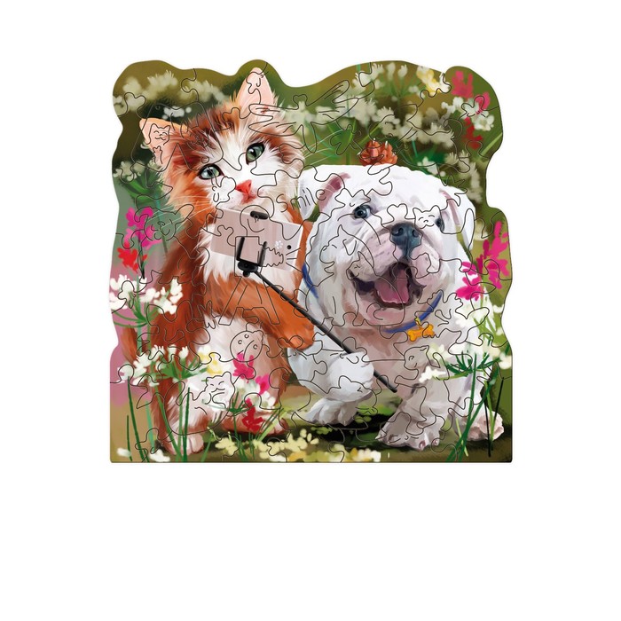 MIMI Puzzles Фигурный деревянный пазл, #SELFIETIME
MIMI Puzzles Фигурный деревянный пазл, #SELFIETIME