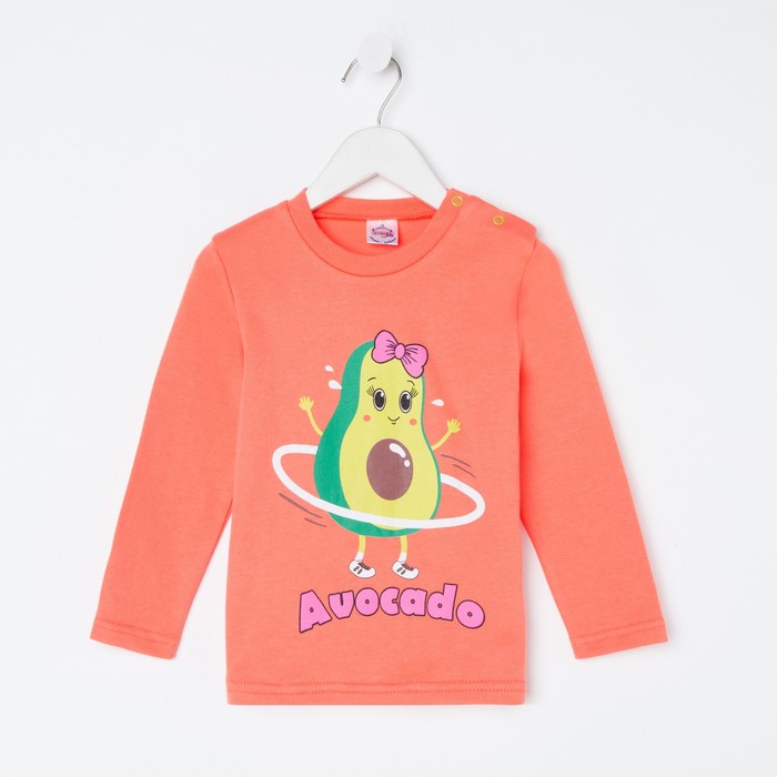 Лонгслив для девочки, цвет коралловый, рост 104 см
Лонгслив для девочки, цвет коралловый, рост 104 см