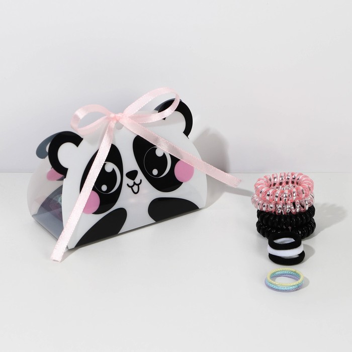 Резинки для волос "Панда", 10 шт.
Резинки для волос "Панда", 10 шт.