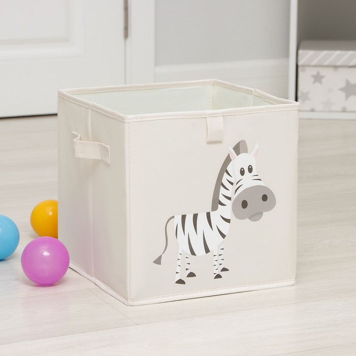 Короб для хранения «Зебра», 29×29×29 см
Короб для хранения «Зебра», 29×29×29 см