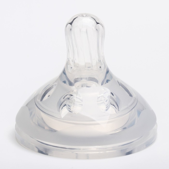 Соска силиконовая, широкое горло, от 6 мес., быстрый поток
Соска силиконовая, широкое горло, от 6 мес., быстрый поток