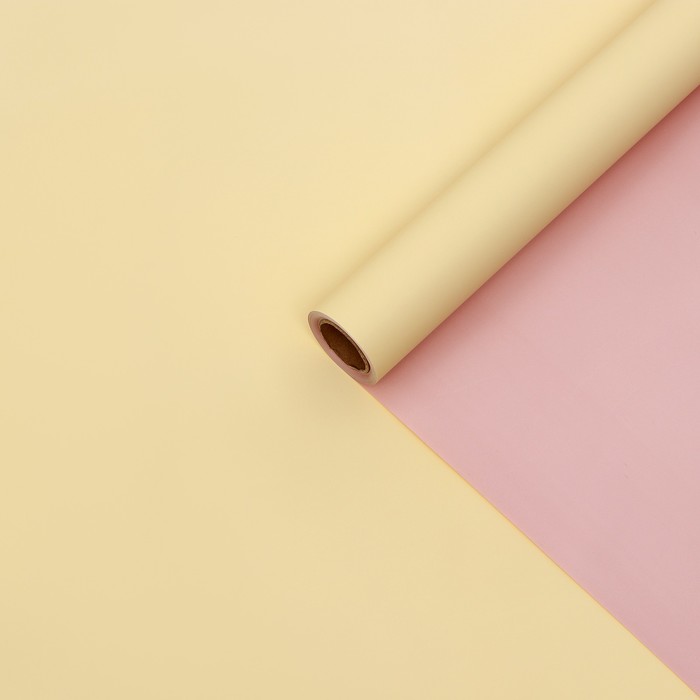 Пленка матовая, двусторонняя, розовое золото-бежевый, 0,58 х 10 м
Пленка матовая, двусторонняя, розовое золото-бежевый, 0,58 х 10 м