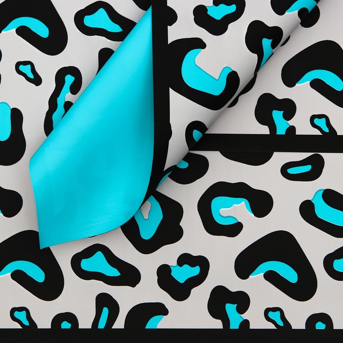 Пленка матовая, двусторонняя, "Леопард", голубая, 0,58 х 0,58 м
Пленка матовая, двусторонняя, "Леопард", голубая, 0,58 х 0,58 м