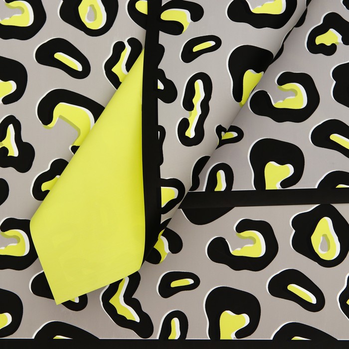 Пленка матовая, двусторонняя, "Леопард", светло-салатовый, 0,58 х 0,58 м
Пленка матовая, двусторонняя, "Леопард", светло-салатовый, 0,58 х 0,58 м