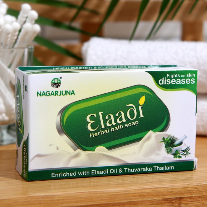 Мыло аюрведическое Нагарджуна Ракта Чандан Элади, 75 г
Мыло аюрведическое Нагарджуна Ракта Чандан Элади, 75 г