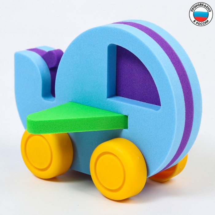 Игрушка для купания «Самолет» с колесами
Игрушка для купания «Самолет» с колесами