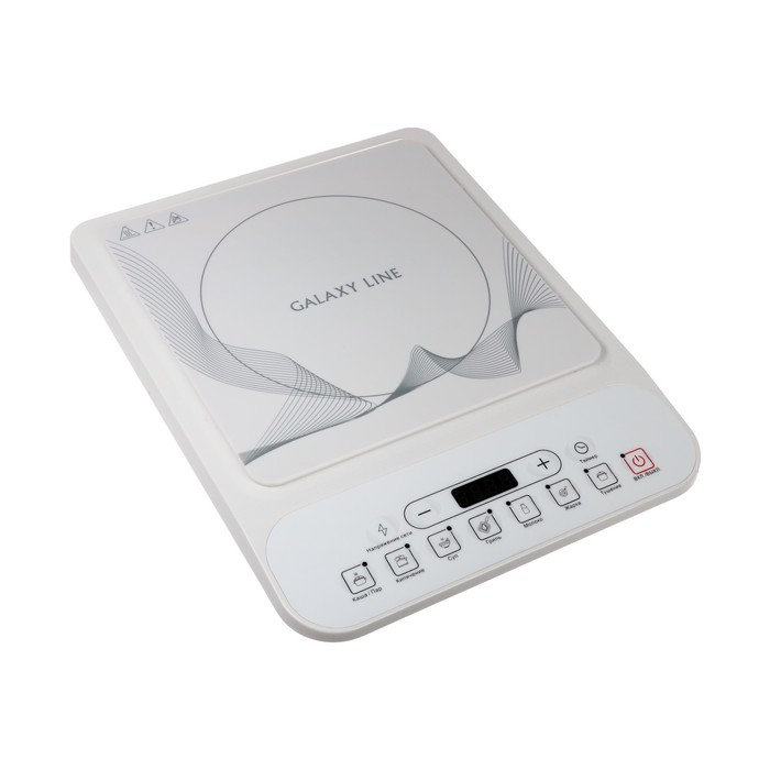 Плитка индукционная Galaxy LINE GL 3060, 2000 Вт, 7 программ, таймер, белая
Плитка индукционная Galaxy LINE GL 3060, 2000 Вт, 7 программ, таймер, белая