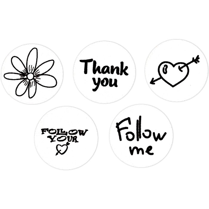 Наклейки бумажные Follow, 2 × 2 см, рулон 250 шт.
Наклейки бумажные Follow, 2 × 2 см, рулон 250 шт.