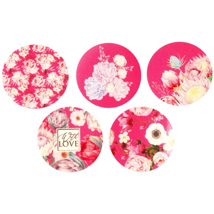 Наклейки бумажные Beautiful, 2 × 2 см, рулон 250 шт.
Наклейки бумажные Beautiful, 2 × 2 см, рулон 250 шт.