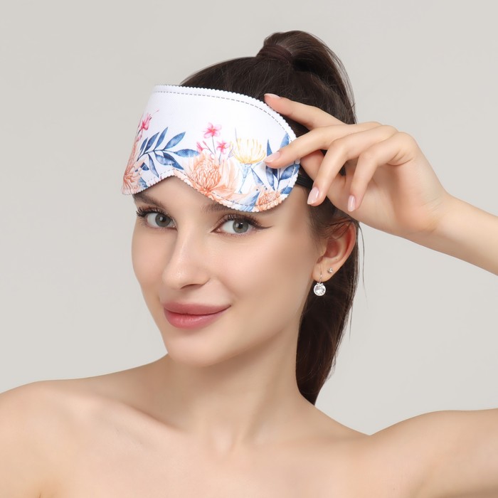 Маска для сна «Tropical», 19 × 8,5 см, резинка одинарная, рисунок МИКС 
Маска для сна «Tropical», 19 × 8,5 см, резинка одинарная, рисунок МИКС