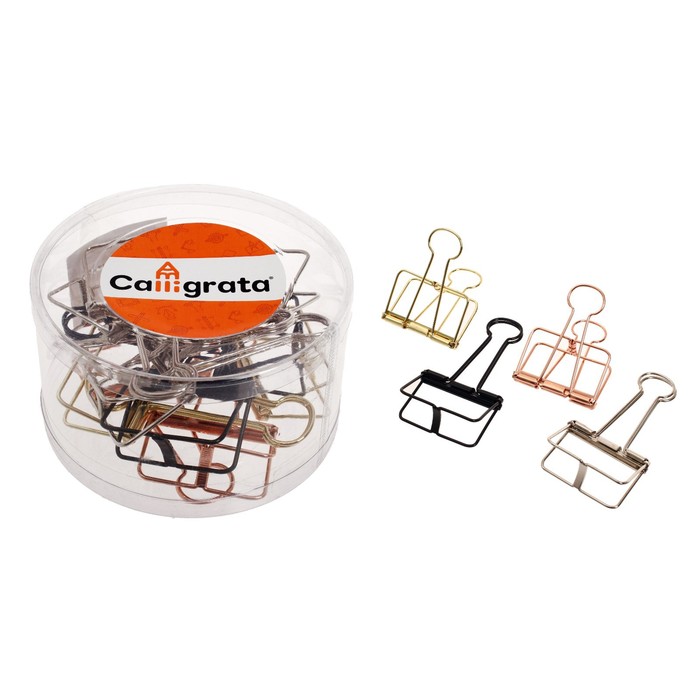 Набор зажимов для бумаг 10 штук, 51 мм, ассорти
Набор зажимов для бумаг 10 штук, 51 мм, ассорти