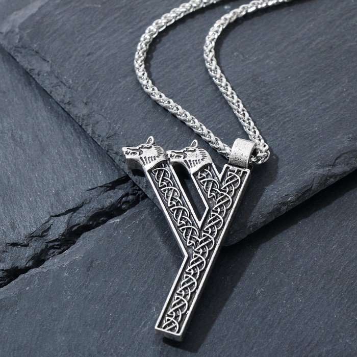 Кулон-амулет "Руны" деньги, цвет чернёное серебро, 50см
Кулон-амулет "Руны" деньги, цвет чернёное серебро, 50см