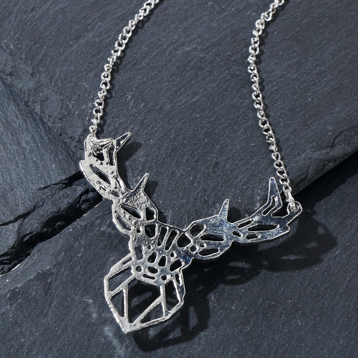 Кулон-амулет "Олень" возрождение, цвет чернёное серебро, 50см
Кулон-амулет "Олень" возрождение, цвет чернёное серебро, 50см
