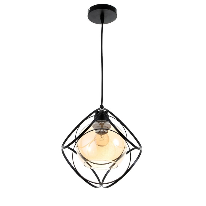 Светильник 1687/1 E27 40Вт черный 25х25х23,5 см 
Светильник 1687/1 E27 40Вт черный 25х25х23,5 см