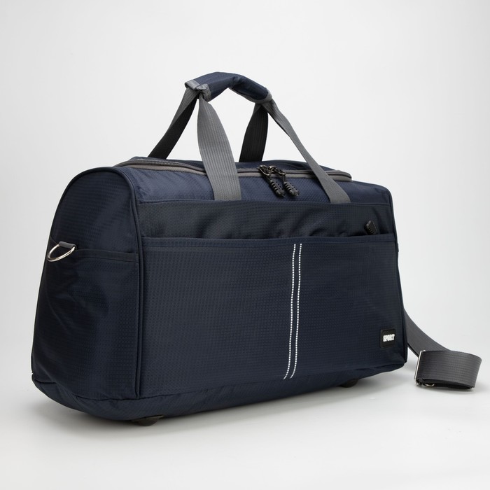 Сумка спортивная, отдел на молнии, 3 наружных кармана, длинный ремень, цвет синий
Сумка спортивная, отдел на молнии, 3 наружных кармана, длинный ремень, цвет синий