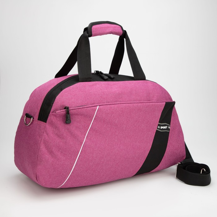Сумка спортивная, отдел на молнии, наружный карман, длинный ремень, цвет сиреневый
Сумка спортивная, отдел на молнии, наружный карман, длинный ремень, цвет сиреневый