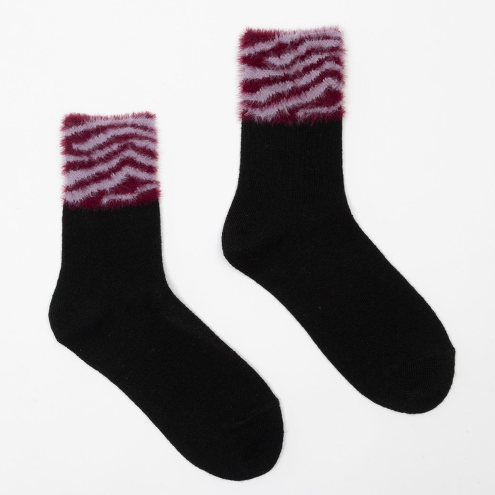 Носки женские с пухом, цвет чёрный, р-р 23-25 (р-р обуви 36-40)
Носки женские с пухом, цвет чёрный, р-р 23-25 (р-р обуви 36-40)