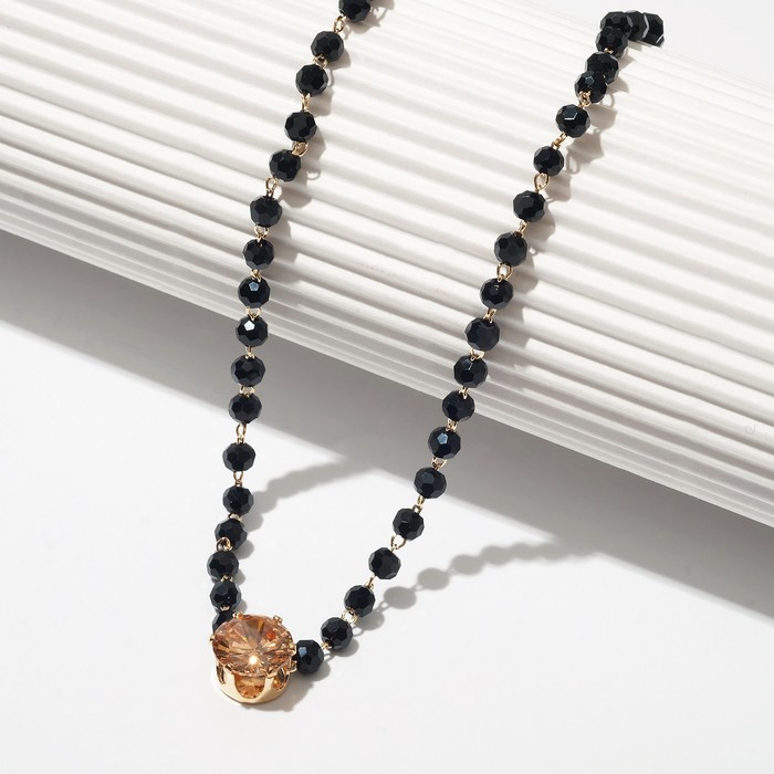 Кулон "Кристаллик" подарок, цвет чёрно-золотой, 30 см
Кулон "Кристаллик" подарок, цвет чёрно-золотой, 30 см