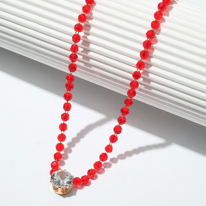 Кулон "Кристаллик" подарок, цвет красно-белый в золоте, 30 см
Кулон "Кристаллик" подарок, цвет красно-белый в золоте, 30 см