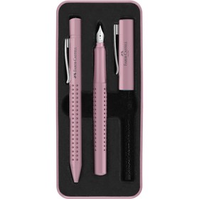 Набор Faber-Castell Grip 2010 перьев ручка, шарик ручка, 0,7мм, син, трехгран, под.уп. 201528 7527
Набор Faber-Castell Grip 2010 перьев ручка, шарик ручка, 0,7мм, син, трехгран, под.уп. 201528 7527