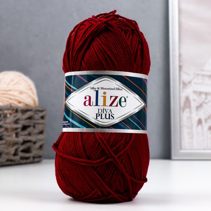 Пряжа "Diva plus" 100% микрофибра акрил 220м/100гр (57)
Пряжа "Diva plus" 100% микрофибра акрил 220м/100гр (57)