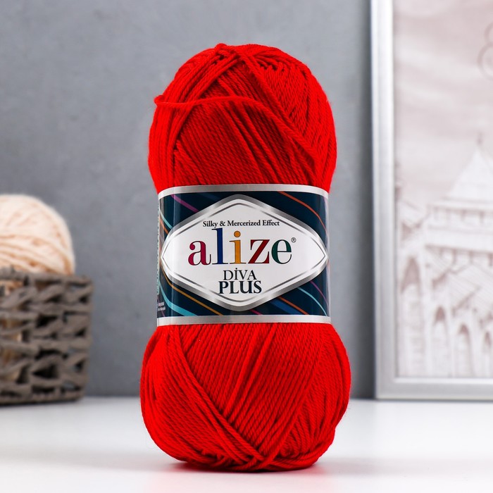 Пряжа "Diva plus" 100% микрофибра акрил 220м/100гр (56)
Пряжа "Diva plus" 100% микрофибра акрил 220м/100гр (56)