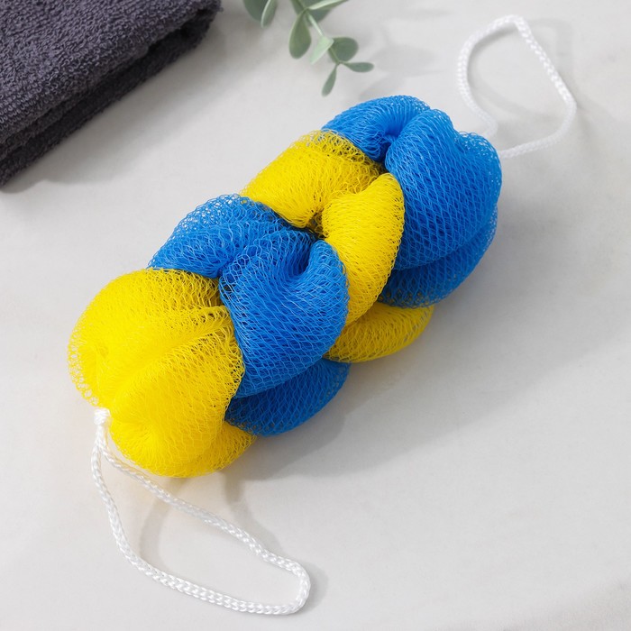 Мочалка для тела «Косичка», 30 г, цвет МИКС
Мочалка для тела «Косичка», 30 г, цвет МИКС