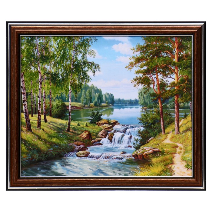 Картина "Лесные пороги" 20х25(23,5х28,5) см
Картина "Лесные пороги" 20х25(23,5х28,5) см